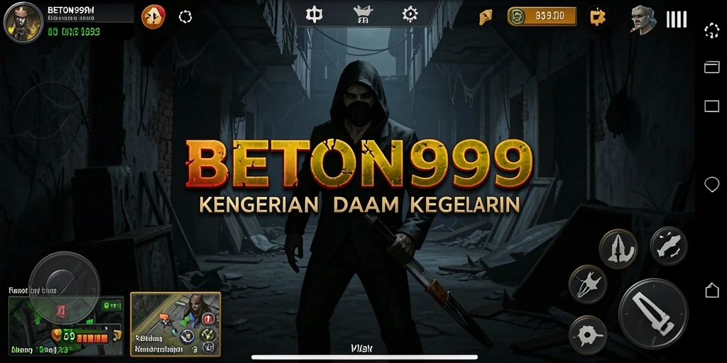 Screenshot menampilkan aksi menegangkan dalam atmosfer Horror.