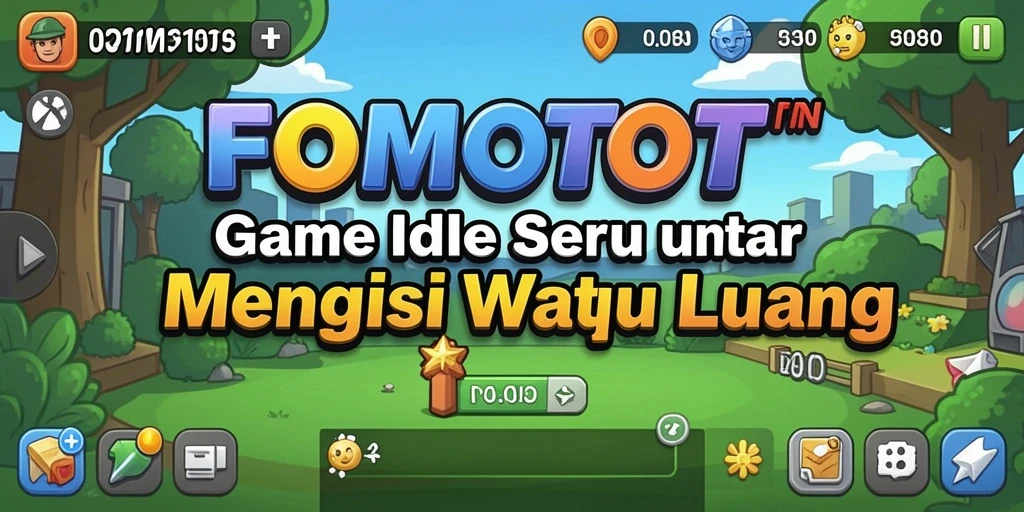 Tampilan gameplay FOMOTOTO yang menarik dan interaktif.