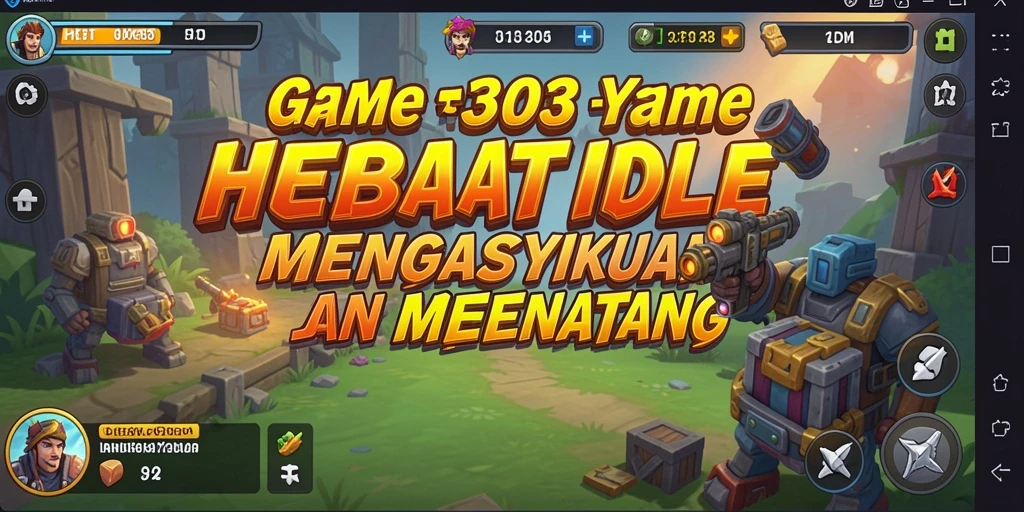 Tampilan gameplay HEBAT303 yang menarik dalam mode Idle.