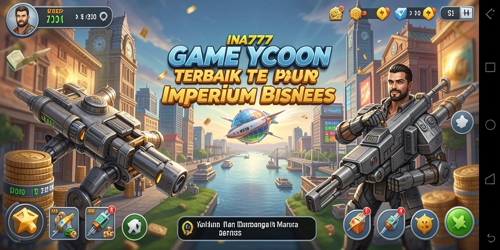 Tampilan gameplay INA777 yang menarik dan strategis dalam membangun bisnis.
