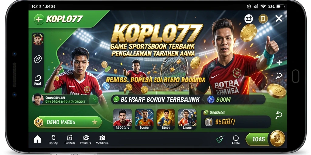 Screenshot KOPLO77 yang menampilkan pengalaman taruhan olahraga yang seru.