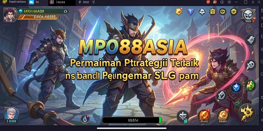 Tampilan gameplay SERU MPO88ASIA dengan aksi strategi mendebarkan.