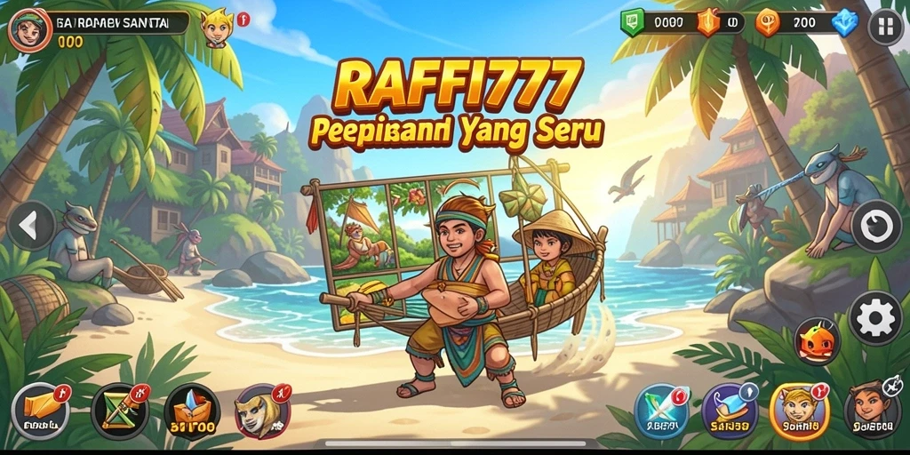 Tampilan menarik dari gameplay RAFFI777 yang menghibur.