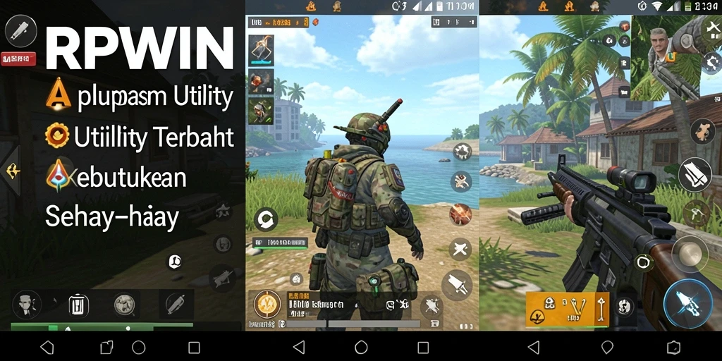 Tampilan antarmuka utama RPWIN yang intuitif dan modern.