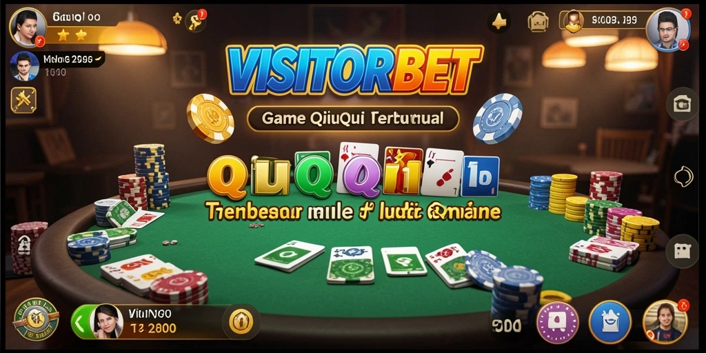 Tampilan gameplay menarik dari <strong>VISITORBET</strong> saat bermain QiuQiu.
